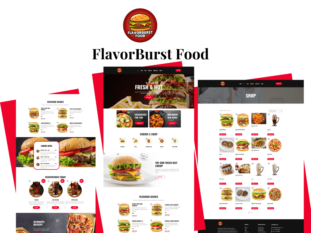 Flavour Burst Food